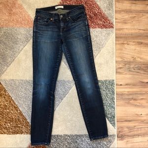 Madewell skinny skinny jean 25